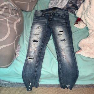 Buckle Black Straight leg Jeans